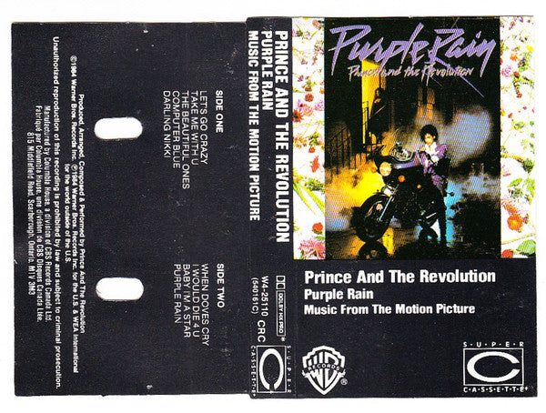 Prince And The Revolution – Purple Rain Cassette