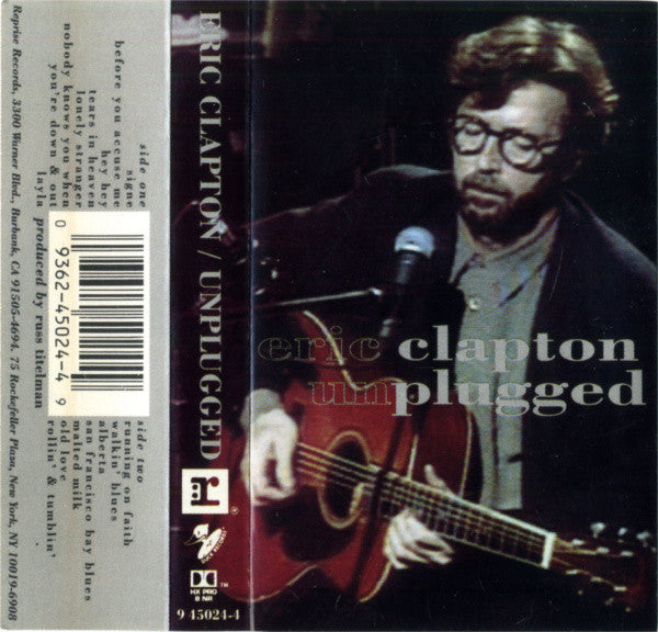 Eric Clapton – Unplugged Cassette