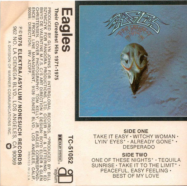Eagles – Their Greatest Hits 1971-1975 Cassette