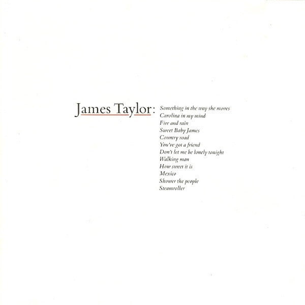 James Taylor – James Taylor's Greatest Hits CD