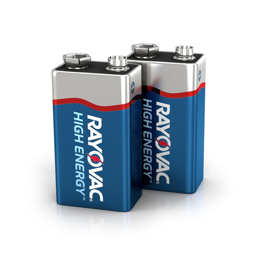 9V HIGH ENERGY™ Alkaline Batteries