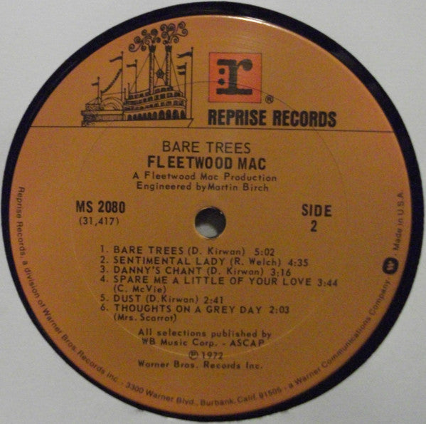 Fleetwood Mac - Bare Trees