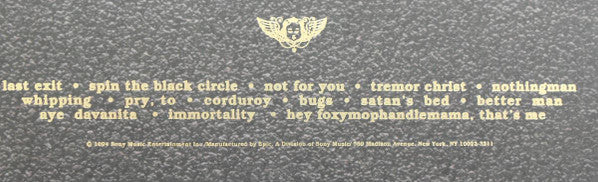 Pearl Jam - Vitalogy