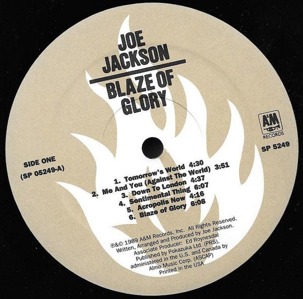 Joe Jackson - Blaze Of Glory