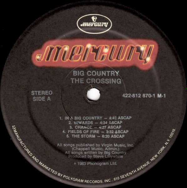 Big Country - The Crossing