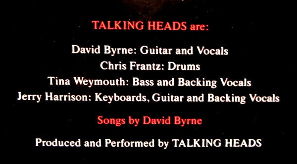Talking Heads - True Stories