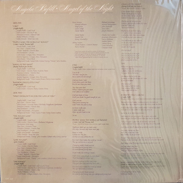 Angela Bofill - Angel Of The Night
