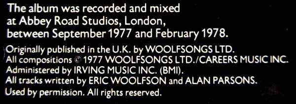 The Alan Parsons Project - Pyramid