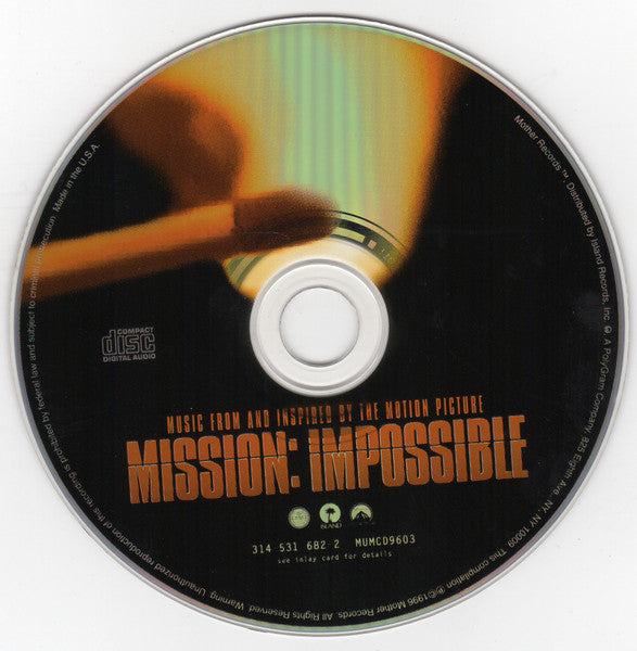 Various - Mission: Impossible (Music From And Inspired By The Motion Picture)