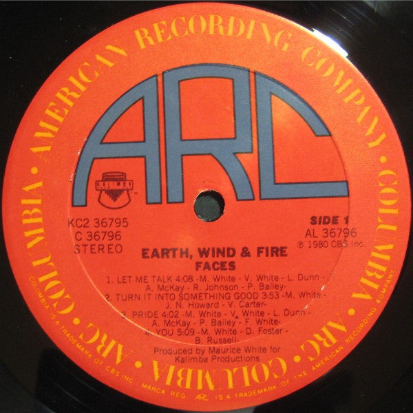 Earth, Wind & Fire - Faces