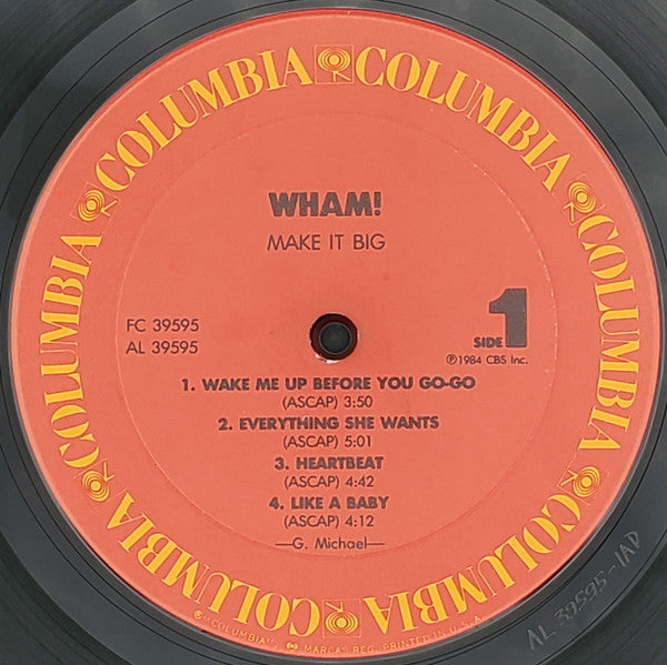 Wham! - Make It Big