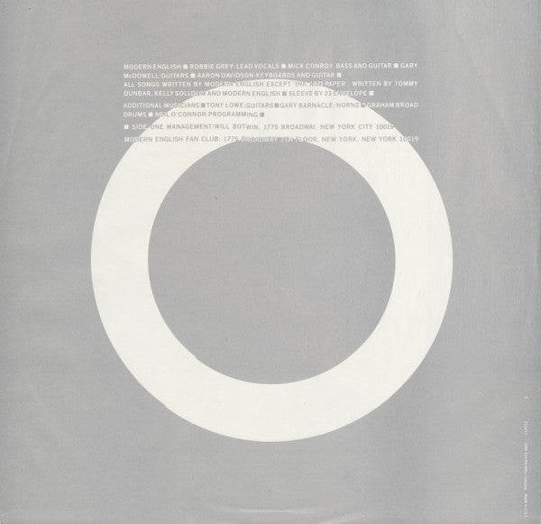 Modern English - Stop Start