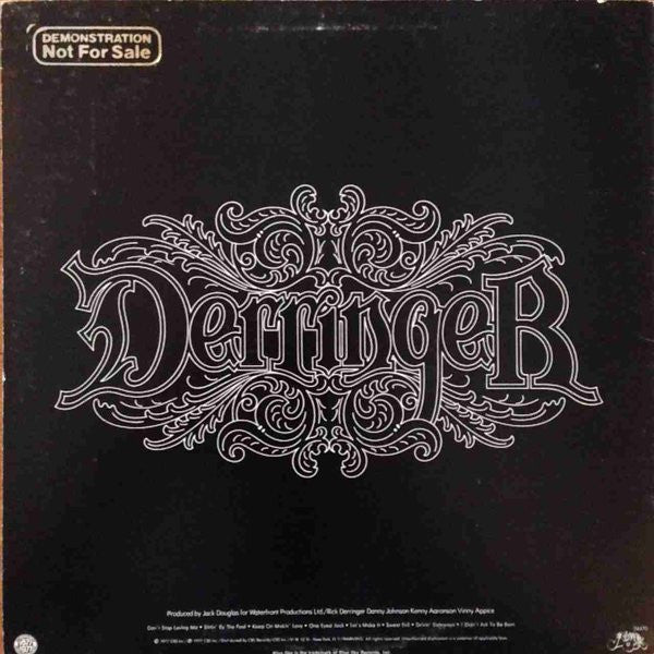 Derringer (2) - Sweet Evil