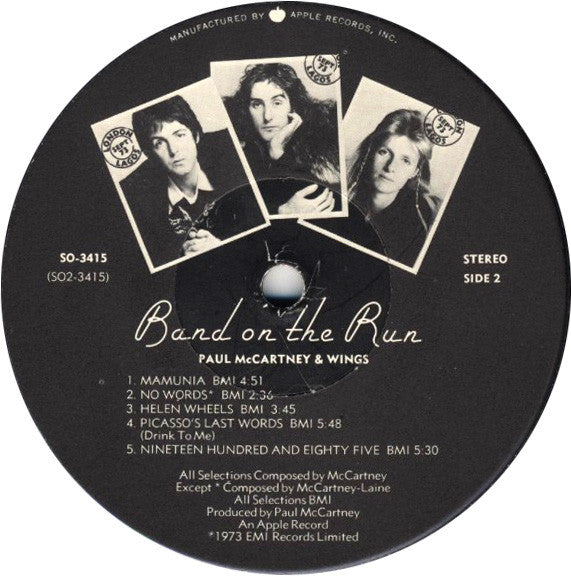 Wings (2) - Band On The Run