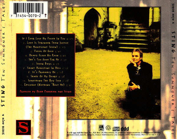Sting - Ten Summoner's Tales