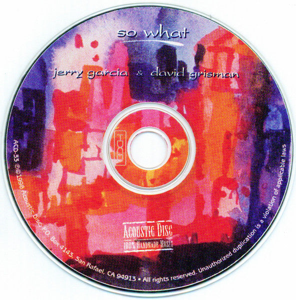 Jerry Garcia - So What