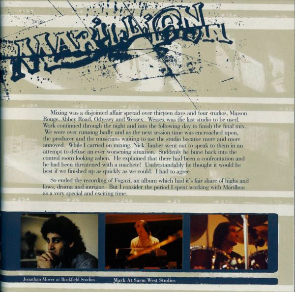 Marillion - Fugazi