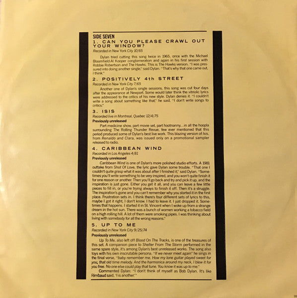 Bob Dylan - Biograph