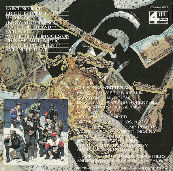 Eric B. & Rakim - Paid In Full