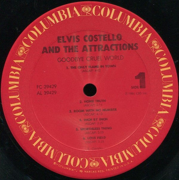 Elvis Costello & The Attractions - Goodbye Cruel World