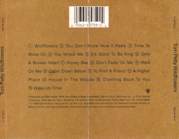 Tom Petty - Wildflowers
