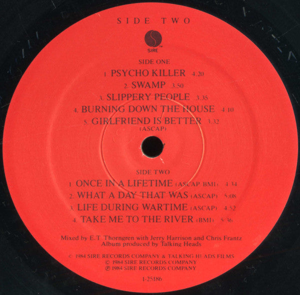 Talking Heads - Stop Making Sense