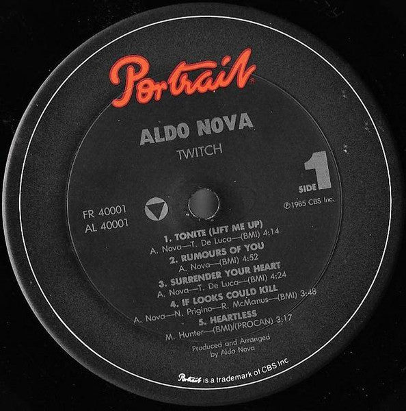Aldo Nova - Twitch