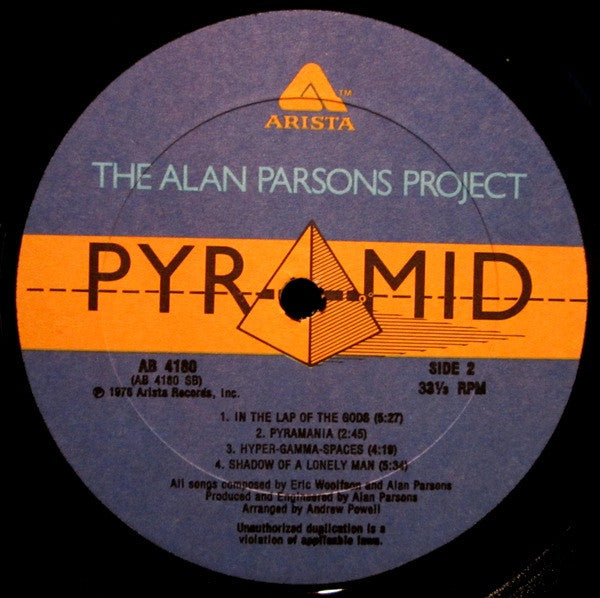 The Alan Parsons Project - Pyramid
