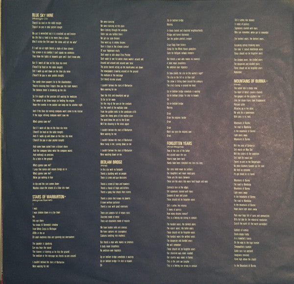 Midnight Oil - Blue Sky Mining