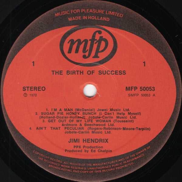 Jimi Hendrix - Birth Of Success