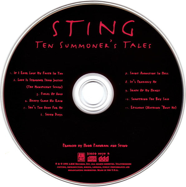 Sting - Ten Summoner's Tales