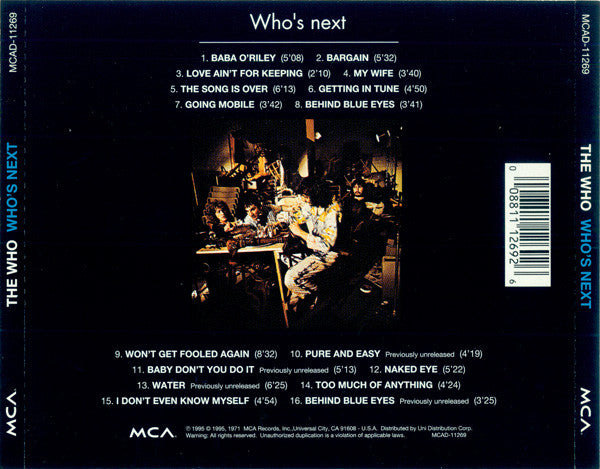 The Who - Who's Next