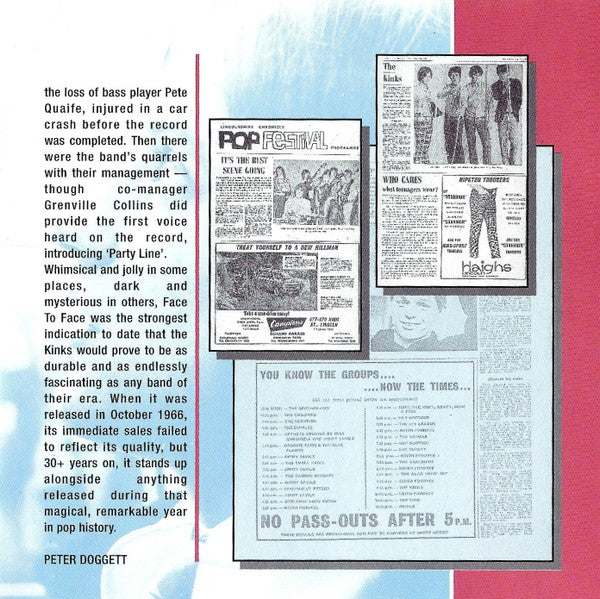 The Kinks - Face To Face