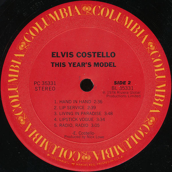 Elvis Costello - This Year's Model