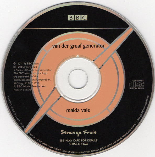 Van Der Graaf Generator - Maida Vale BBC Sessions