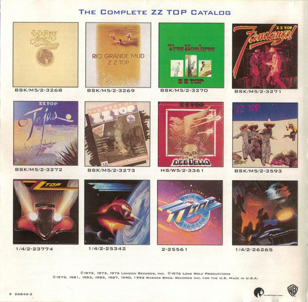 ZZ Top - Greatest Hits