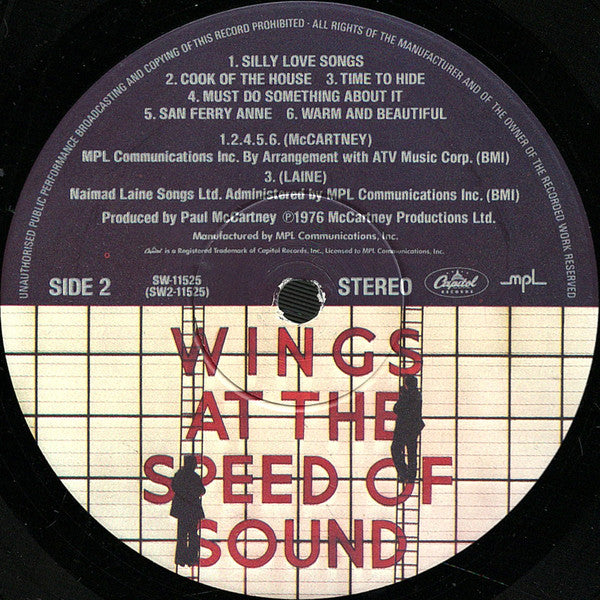 Wings (2) - Wings At The Speed Of Sound