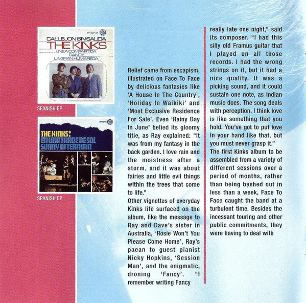 The Kinks - Face To Face