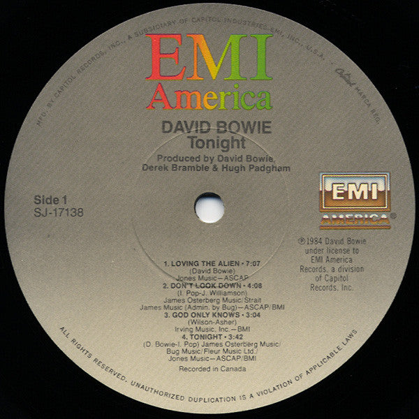 David Bowie - Tonight