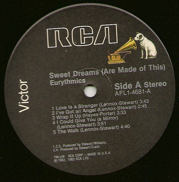 Eurythmics - Sweet Dreams (Are Made Of This)