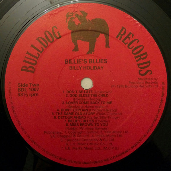 Billie Holiday - Billie's Blues