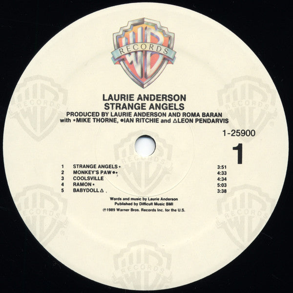 Laurie Anderson - Strange Angels