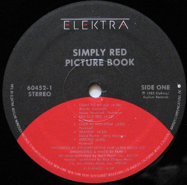 Simply Red - Picture Book