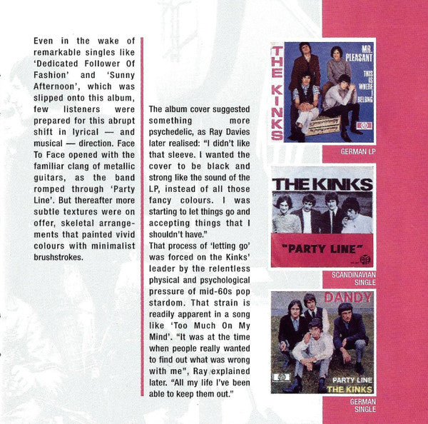 The Kinks - Face To Face