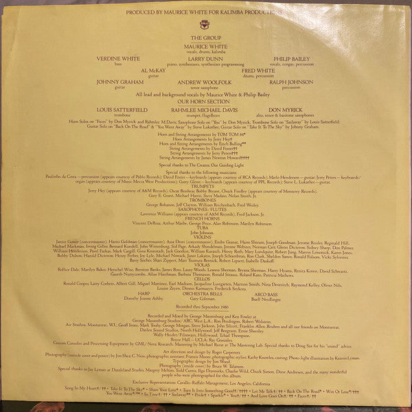 Earth, Wind & Fire - Faces