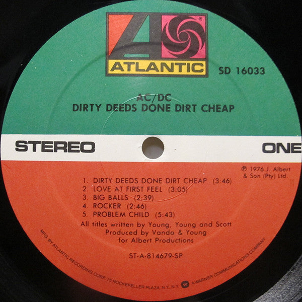 AC/DC - Dirty Deeds Done Dirt Cheap