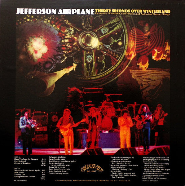 Jefferson Airplane - Thirty Seconds Over Winterland