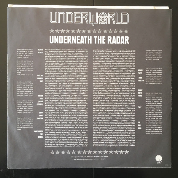 Underworld - Underneath The Radar