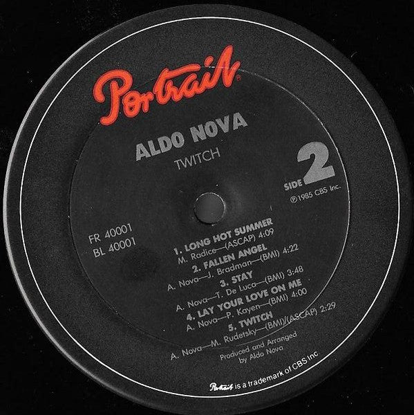 Aldo Nova - Twitch