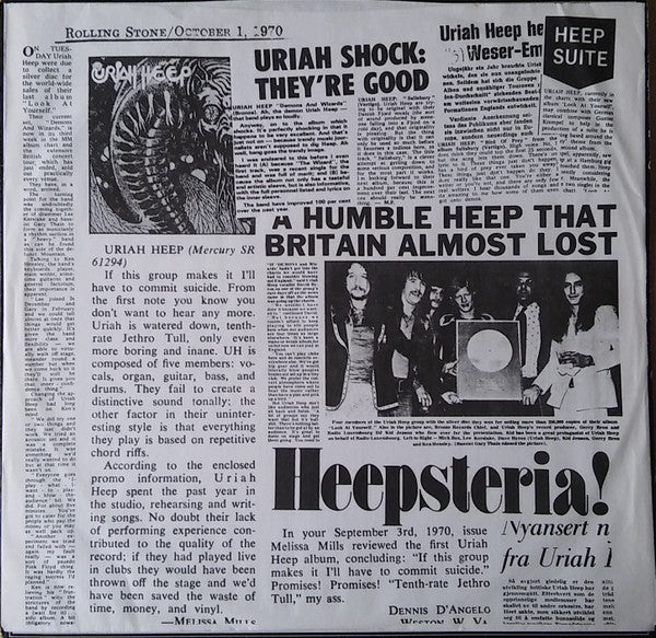 Uriah Heep - Uriah Heep Live